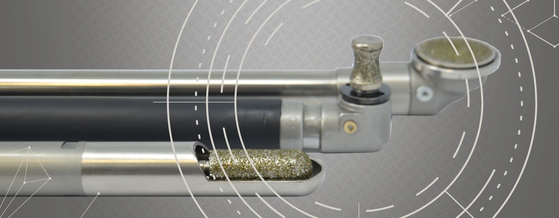 imagem em detalhe de algumas canetas odontológicas equinas da Ortovet