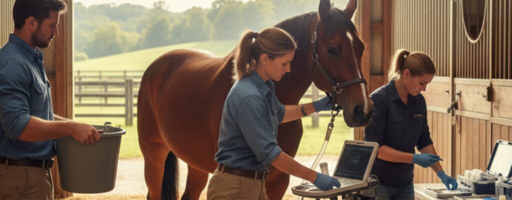 Medicos Veterinários à Campo, atendimento medicina equina